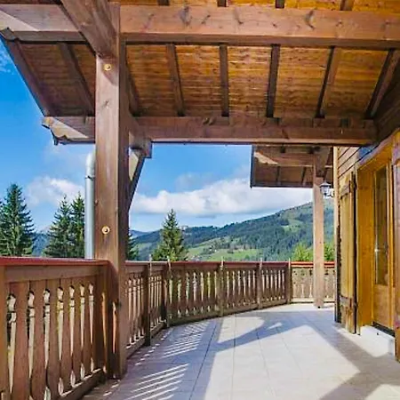 Chalet Spacieux Avec Wi-fi Et Parking Prive Aux Gets - Fr-1-671-141 Les Gets